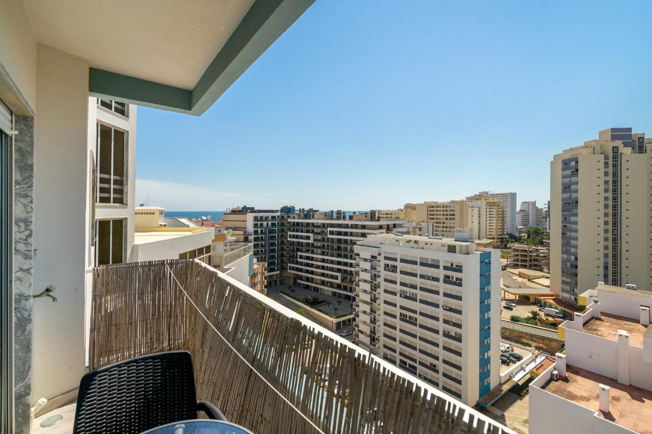 Apartamento Com Vista Espetacular, Ao Lado Da Praia Portimão Eksteriør bilde